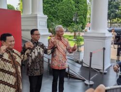 Prabowo Bercanda Setelah Makan Siang Bersama Jokowi: Aku Makan Banyak!