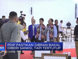 PDIP Pastikan Gibran Mendapat Sanksi yang Tertutup