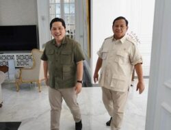 Meskipun Gagal Menjadi Cawapres, Erick Thohir Masih Memberikan Dukungan untuk Prabowo