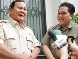 Erick Thohir Menyatakan Dukungan Terhadap Prabowo