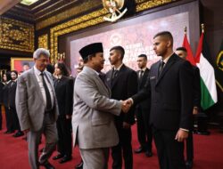 Prabowo Menerima Kedatangan 22 Mahasiswa Palestina untuk Menerima Beasiswa di Unhan RI dan Penuhi Janji