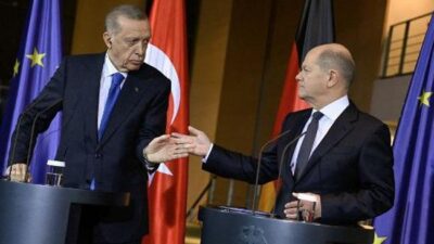 Erdogan ‘Meninggikan Suara’ Kanselir Jerman di Depan Publik, Apa yang Terjadi?