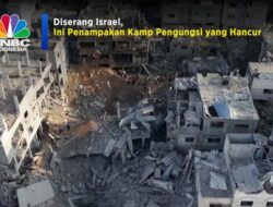 Penampakan Kamp Pengungsi Gaza yang Dihancurkan oleh Israel