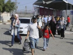 Perbatasan Rafah Mesir Dibuka, Penduduk Gaza Terpaksa Mengungsi