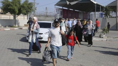 Perbatasan Rafah Mesir Dibuka, Penduduk Gaza Terpaksa Mengungsi