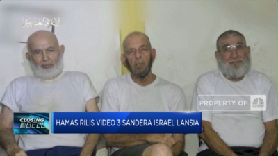 Hamas Merilis Video 3 Sandera Israel Lansia