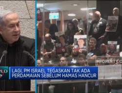 PM Israel Klarifikasi Tidak Akan Ada Perdamaian Sebelum Hamas Dihancurkan