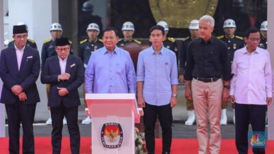 Gibran & Mahfud Bicarakan Format Baru Debat Calon Wakil Presiden