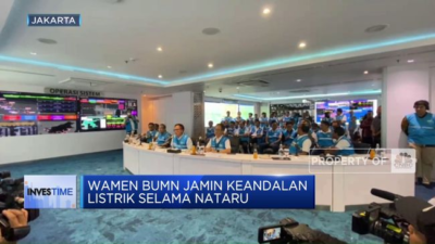 Wamen BUMN Pastikan Keamanan Listrik PLN dalam Tinjau Siaga Tahun Baru