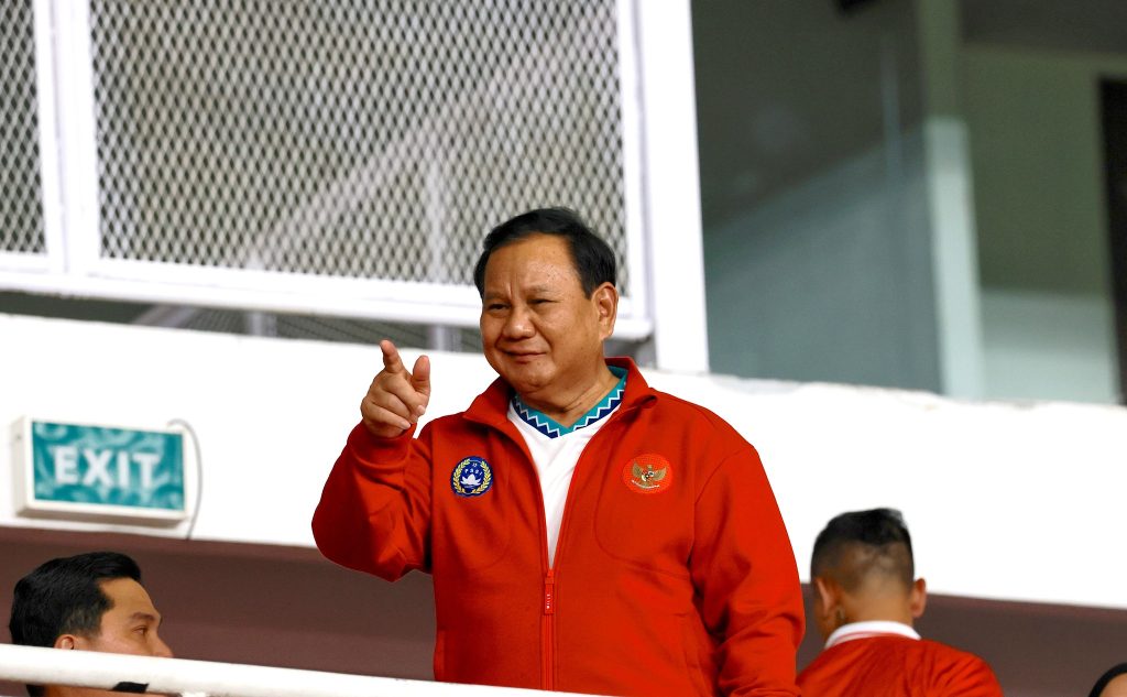 Prabowo Berharap Timnas Indonesia Melakukan Kejutan Melawan Australia Senopati