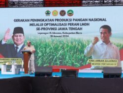 Perjumpaan antara Menteri Pertahanan dan Menteri Pertanian: Upaya Nyata untuk Mewujudkan Ketahanan Pangan