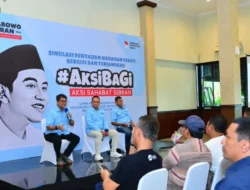 Relawan Aksi Sahabat Gibran Melakukan Simulasi Program Pemberian Makan Siang Gratis di Semarang