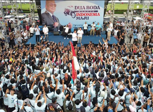 Prabowo Mengucapkan Terima Kasih kepada Para Ojol Jakarta ‘All In Prabowo’ karena Dukungannya