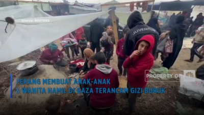 Dampak Perang Terhadap Gizi Buruk Anak-anak dan Wanita Hamil di Gaza