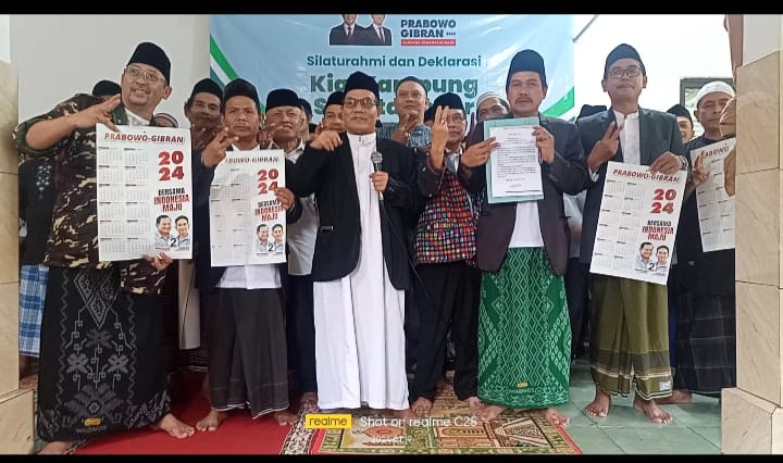 100 Kyai di Kampung Se-Kota Bogor Bersiap Untuk Memenangkan Prabowo Gibran