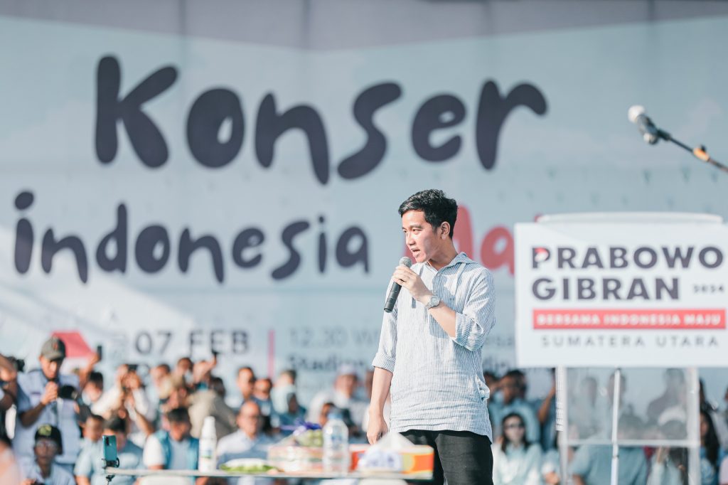 Gibran Mencermati Hasil Survei Lebih dari 50%, Mengajak Warga Sumut untuk Tidak Golput