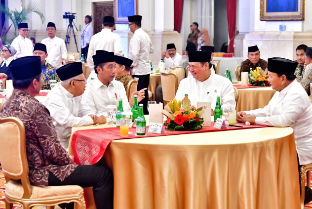 Kesempatan Bersatu Prabowo Subianto dan Jokowi di Acara Bukber di Istana Negara