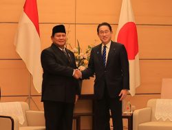 PM Jepang Sambut Prabowo di Tokyo dan Ucapkan Selamat atas Kemenangan di Pilpres