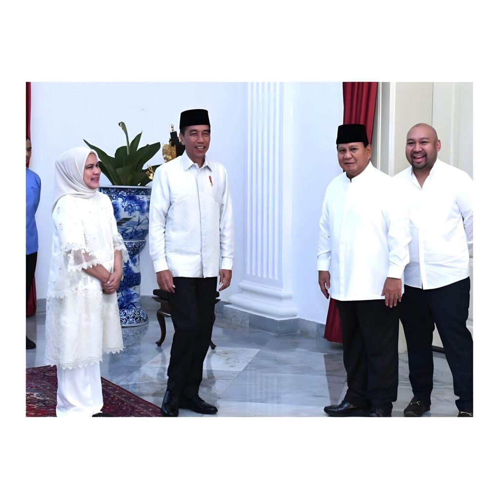 Prabowo Bersarapan dengan Jokowi di Istana Negara pada Hari Kedua Lebaran