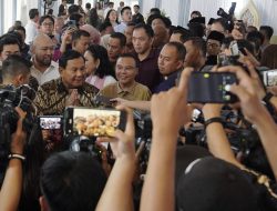 Pada Hari Kedua Lebaran, Prabowo Subianto Meminta Maaf Lahir Batin kepada Rekan-Rekan Media