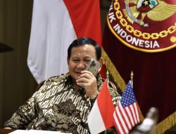 Prabowo Menerima Telepon dari Menteri Pertahanan AS setelah Ditetapkan Sebagai Presiden Terpilih, Memberikan Selamat atas Kemenangan Pilpres.