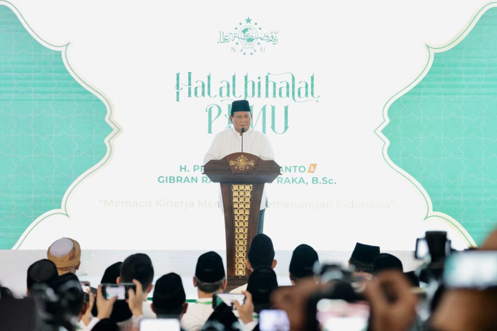 Prabowo: Mengucapkan Terima Kasih atas Komitmen NU dalam Menjaga dan Mendukung Pemerintahan di Masa Depan