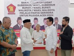 40 Calon Kepala Daerah Mendaftar ke Gerindra untuk Pilkada di Aceh