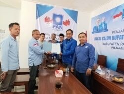 Iwan Ola, Ketua DPC Gerindra, Mendaftar sebagai Calon Wakil Bupati di PAN Pangandaran