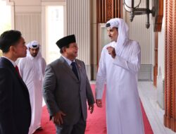 Prabowo Subianto dan Gibran Rakabuming Raka Bertemu Emir Qatar dan PM Qatar, Bahas Kerjasama dan Gaza