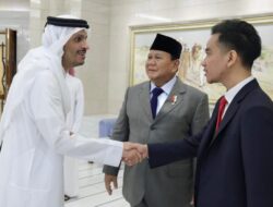 Prabowo Subianto dan Gibran Rakabuming Raka Bertemu Emir Qatar dan PM Qatar, Membahas Kerja Sama hingga Gaza