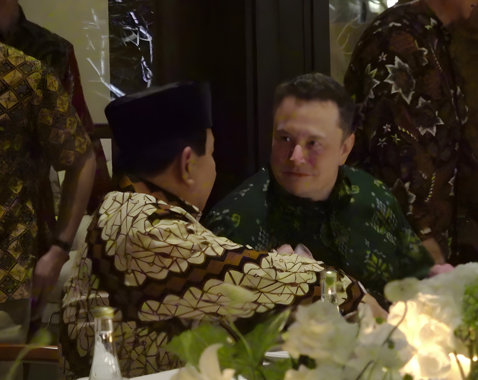 Pertemuan Hangat Prabowo dan Elon Musk di Bali