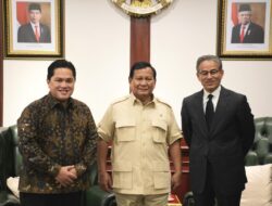 Prabowo Terima Erick Thohir dan Pendiri Emaar Properties UEA, Bahas Potensi Pertumbuhan RI