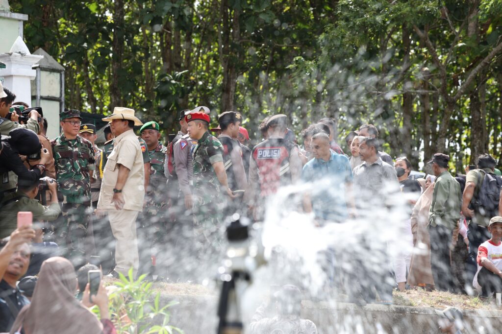 Prabowo Beri Bantuan Sumber Air Bersih di Gunungkidul: Panen Bisa Tiga Kali dari Sebelumnya Satu Kali