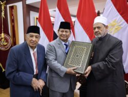 Prabowo Didoakan Imam Besar Al Azhar Mesir Lancar Pimpin Indonesia