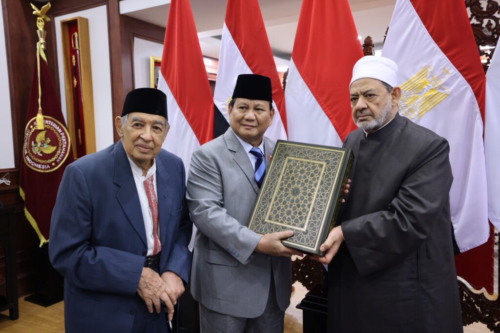 Prabowo Didoakan Imam Besar Al Azhar Mesir Lancar Pimpin Indonesia