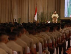 Prabowo Subianto to TNI-Polri Cadets: This Profession is Honorable and Noble, But Requires Sacrifice