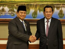 Prabowo Temui PM dan Presiden Senat Kamboja, Perkuat Kolaborasi untuk Pembangunan ASEAN