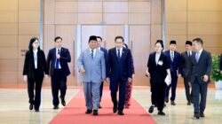 Prabowo Subianto Meets Vietnam’s Prime Minister, Expresses Admiration for Independence Struggle