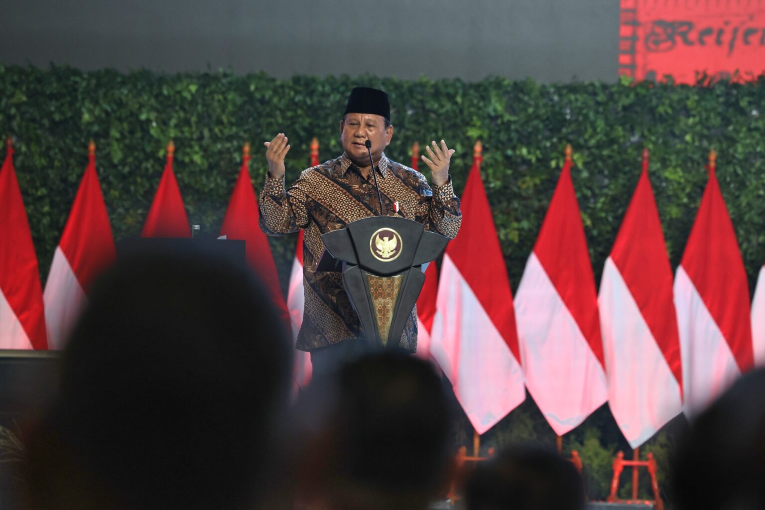 Prabowo Subianto Reminds Central and Regional Officials: Preserve Integrity, a Tiger Leaves Its Stripes