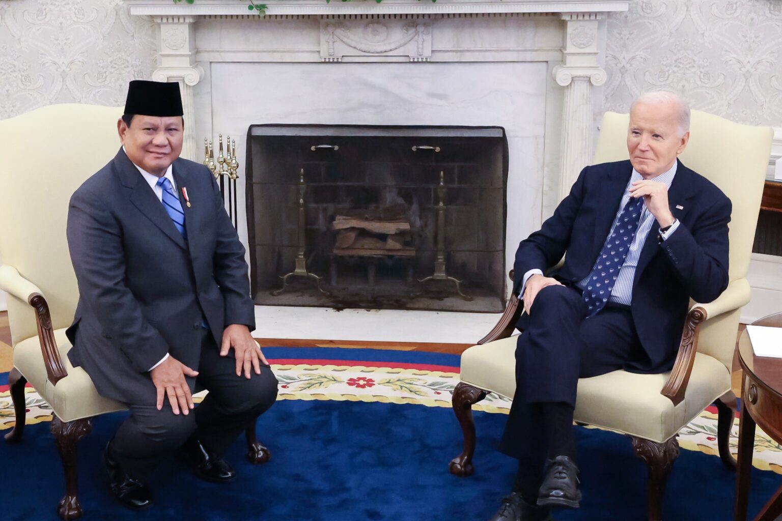 Prabowo Subianto Temui Biden, AS Dukung Program Makan Bergizi Gratis