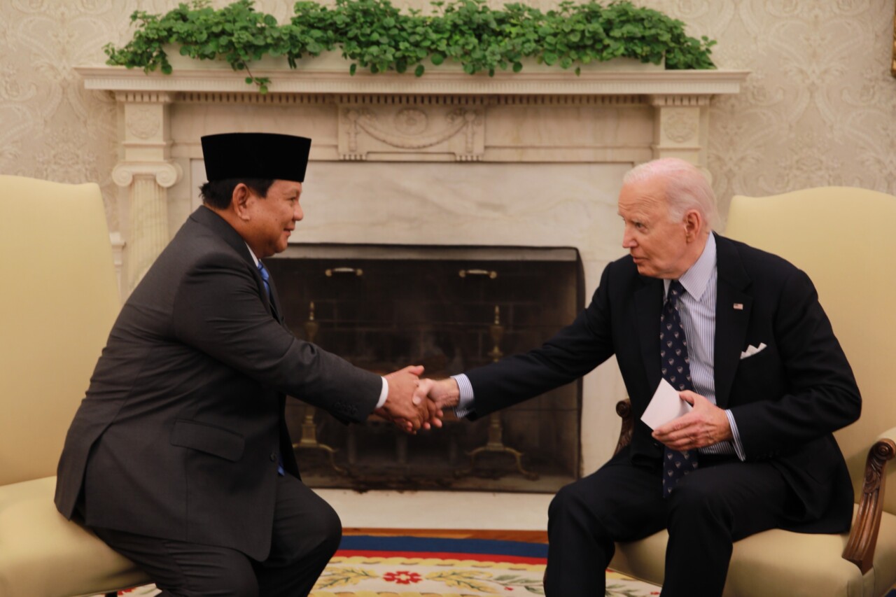 Prabowo Temui Biden, Bahas Penguatan Kerja Sama hingga Situasi Gaza