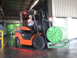 E-Forklift Bridgestone: Tekan Emisi Karbon hingga 17-ton CO2/bulan