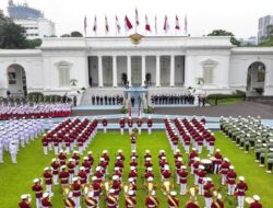 Prabowo Sambut Pejabat Terkuat China di Istana dalam Kunjungan Kehormatan