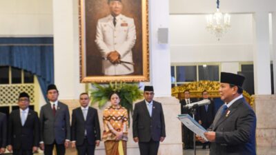 Pelantikan Menteri dan Wakil Menteri Baru oleh Presiden Prabowo