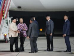 Prabowo Tiba di Tanah Air: Langsung Kembali dari Kunjungan Kerja di Tiongkok